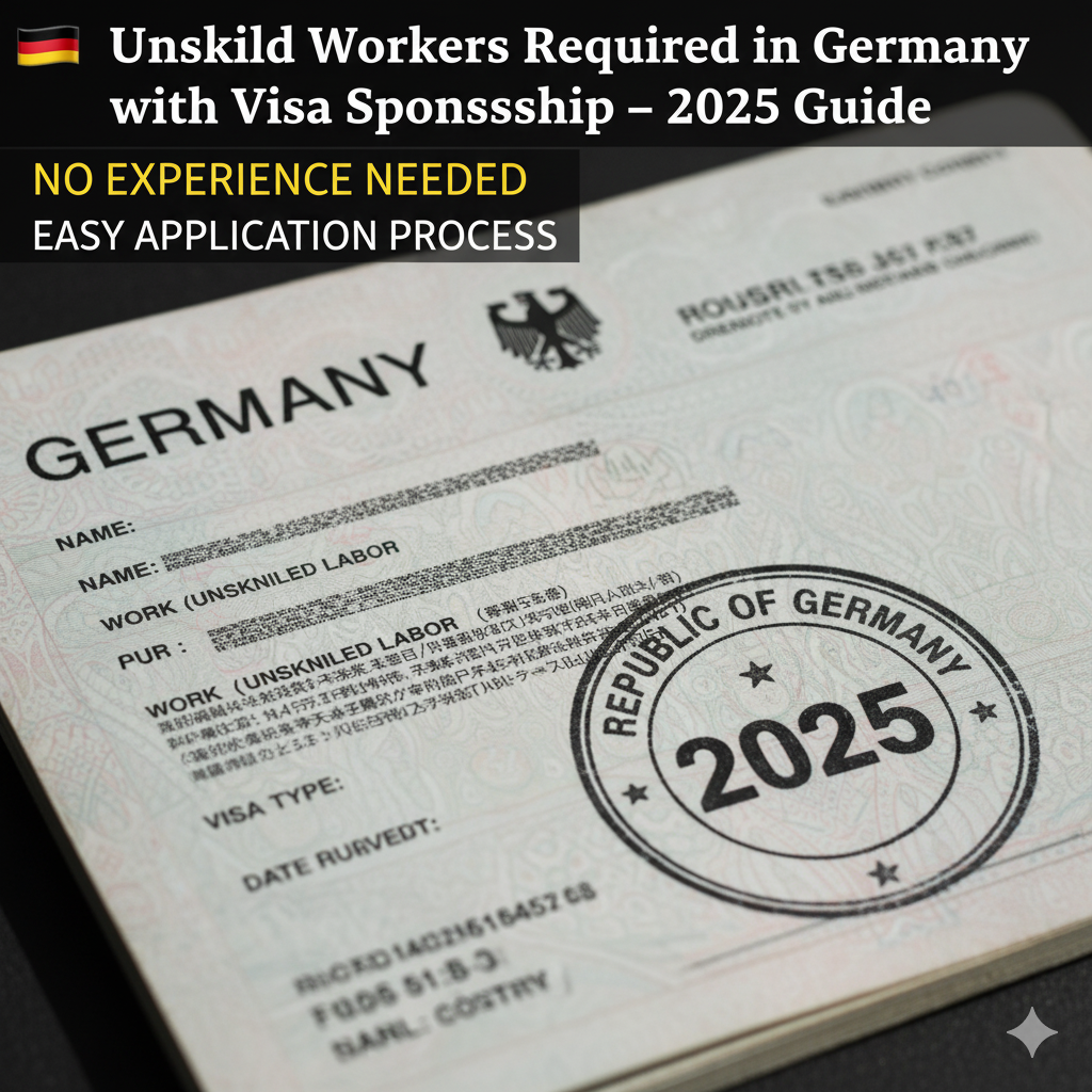 Germany Visa for Immigrants – Visa Sponsorship in Germany (2025 Guide)